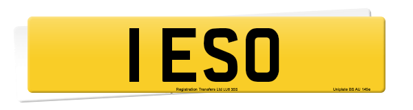 Registration number 1 ESO